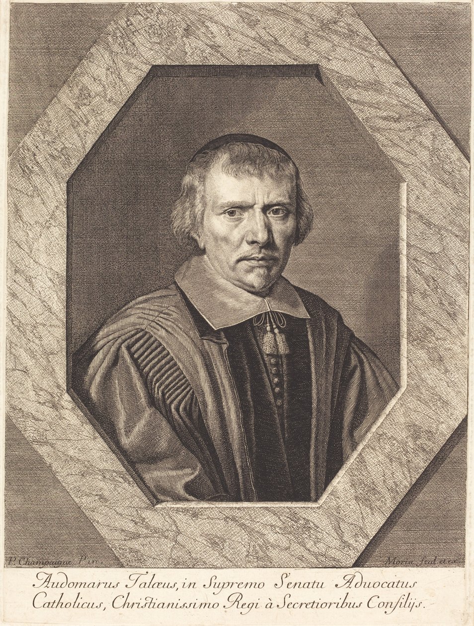 Omer Talon od Jean Morin after Philippe de Champaigne
