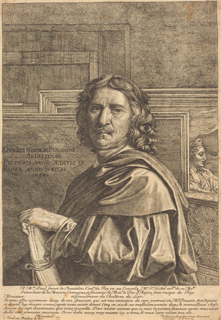 Nicholas Poussin od Jean Pesne after Nicolas Poussin