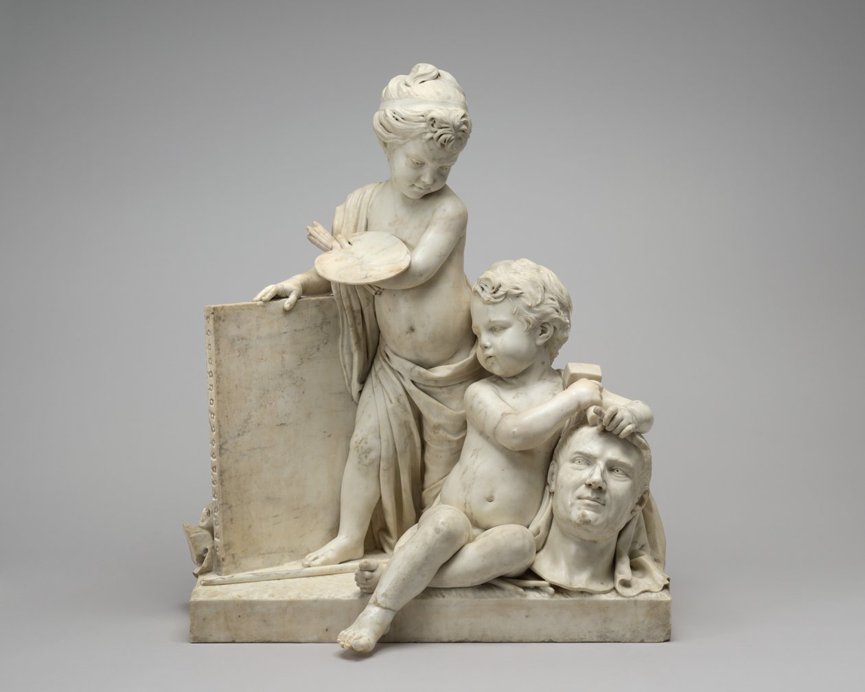 Malba a sochařství, 17741778. od Jean Pierre Antoine Tassaert