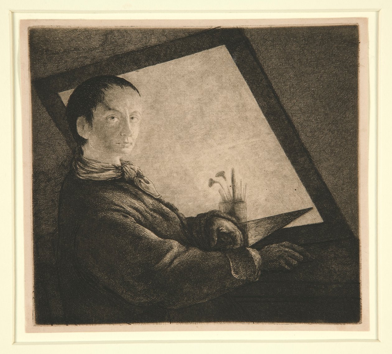 Autoportrét od Jean Pierre Norblin