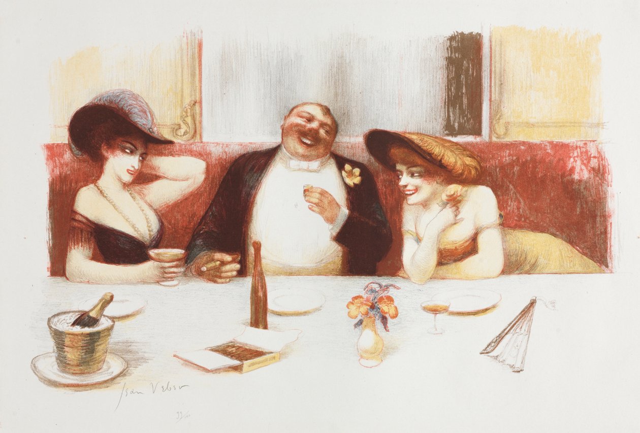 Chez Durand od Jean Veber