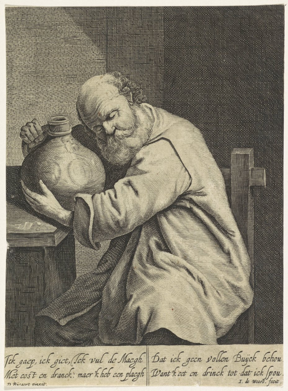 žravost Sedm hříchů (název série) od Jean de Weert