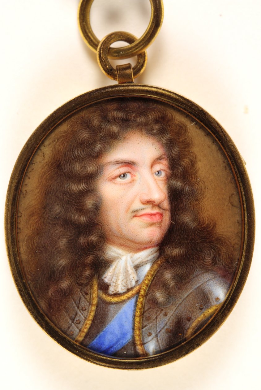 Karel II od Jean the Younger (attr.to) Petitot
