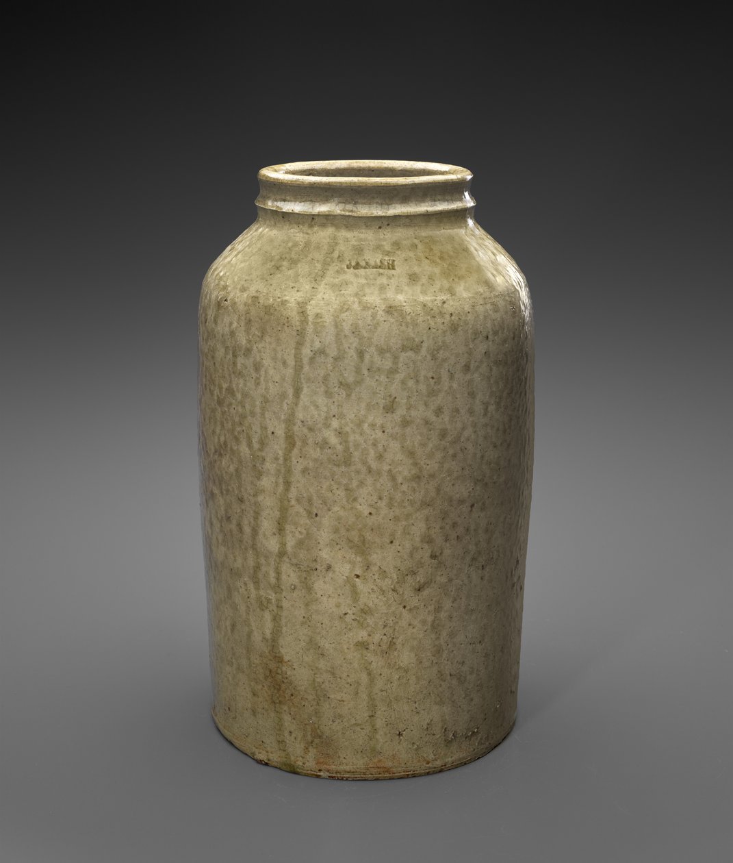 Jar, c. 1850-1860 (alkalická glazovaná kamenina) od Jefferson S. Nash Pottery