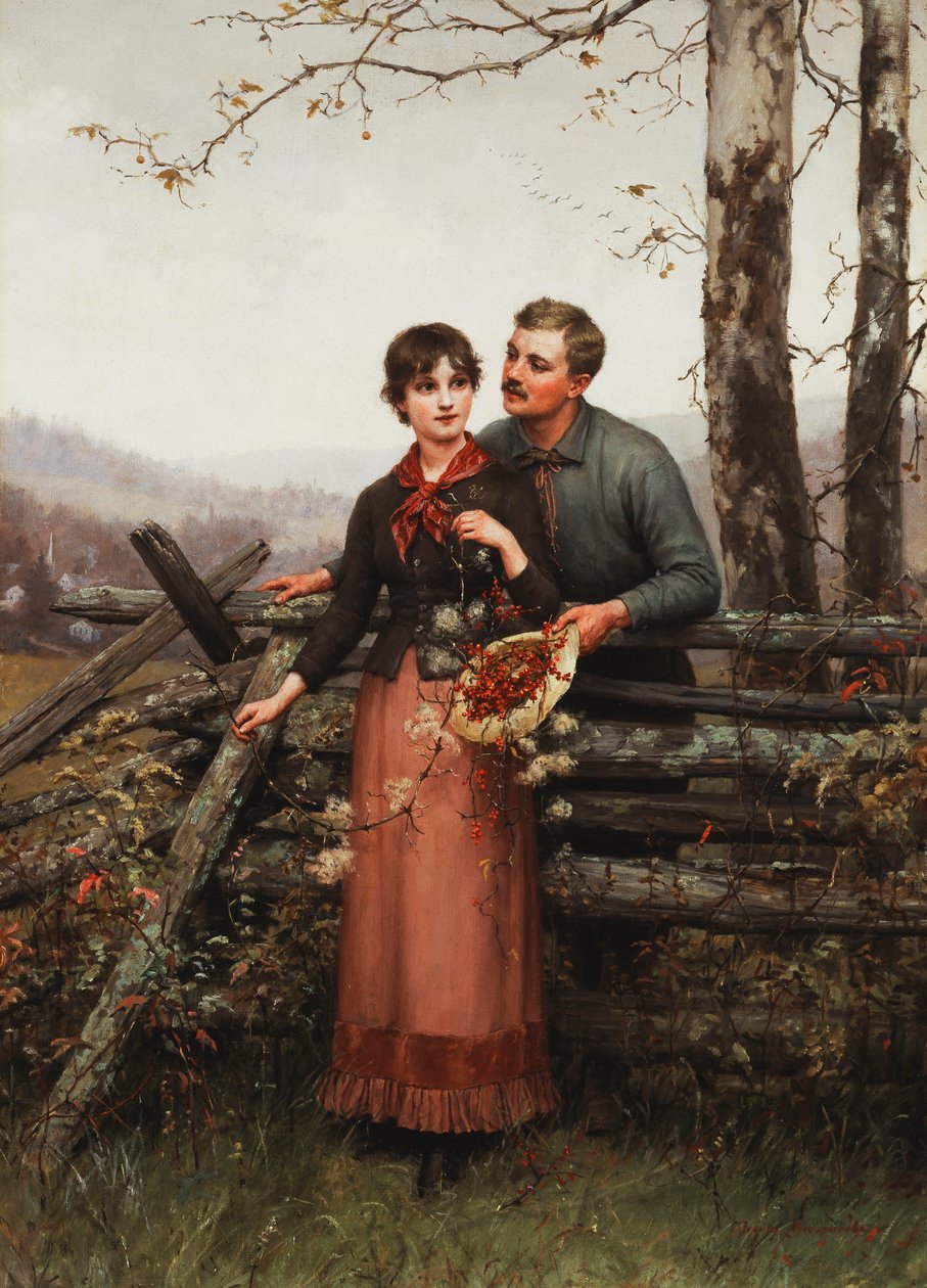 Klobouk hořkosladký od Jennie Augusta Brownscombe