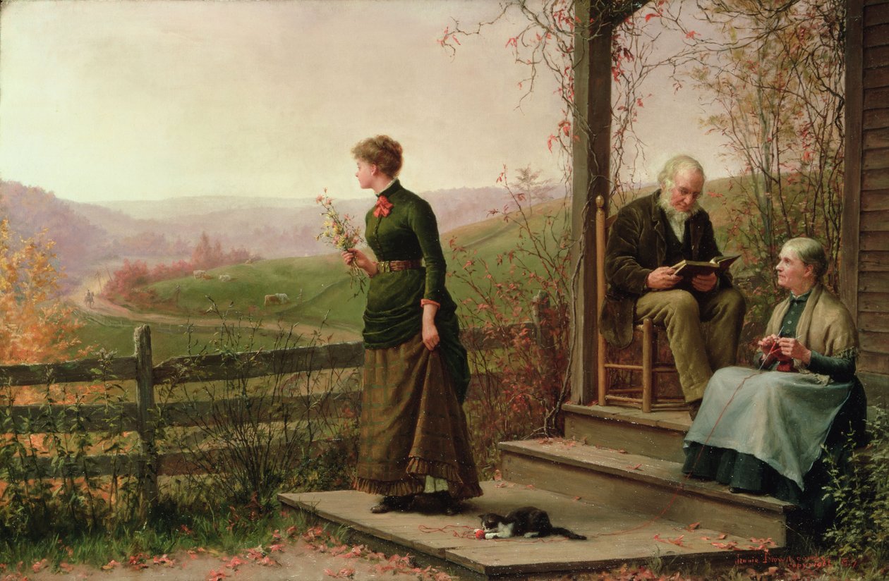 Mladý sen lásky od Jennie Augusta Brownscombe