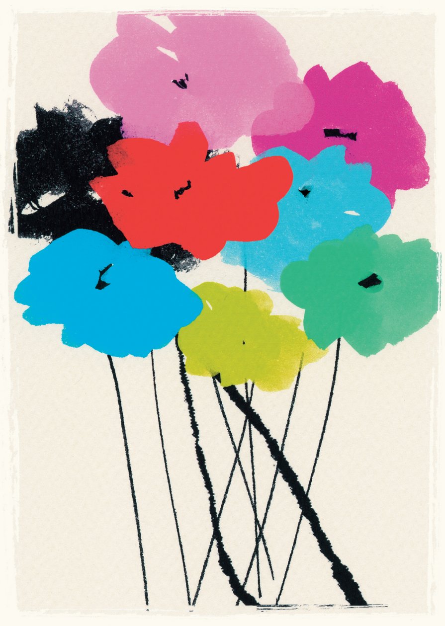 Bright Bunch, 2015 (kombinovaná média) od Jenny Frean