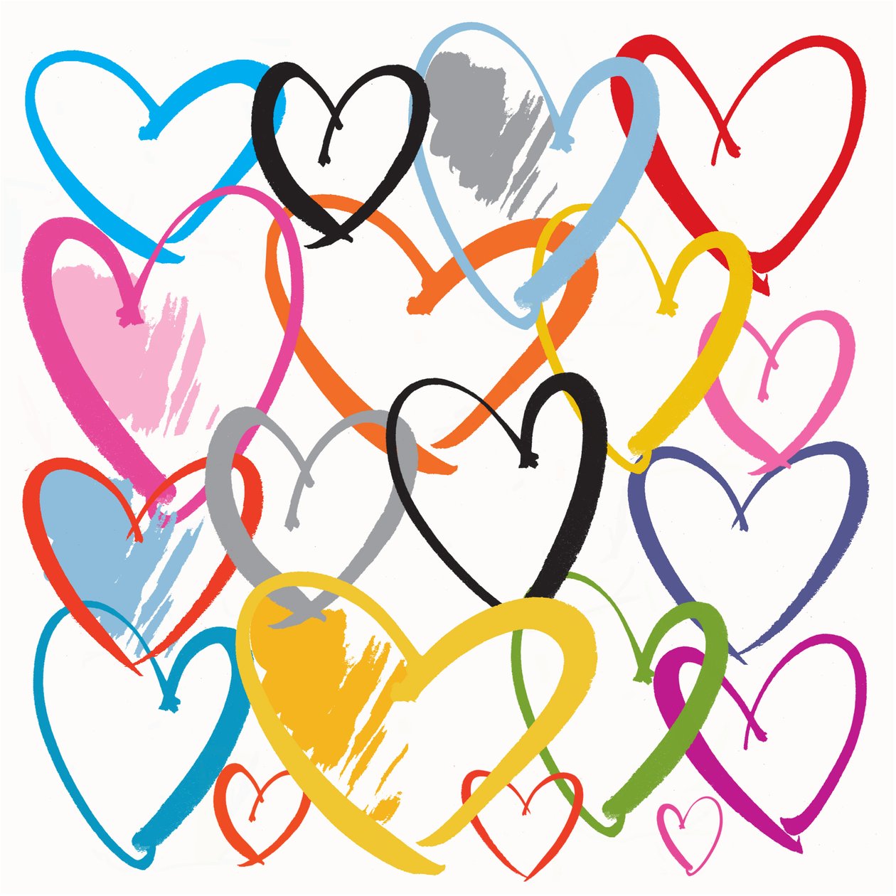 Kind Hearts, 2015 (kombinovaná média) od Jenny Frean
