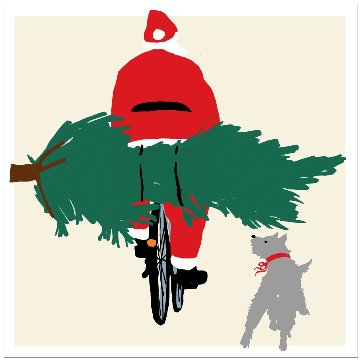 Vysprchovaný Santa od Jenny Frean