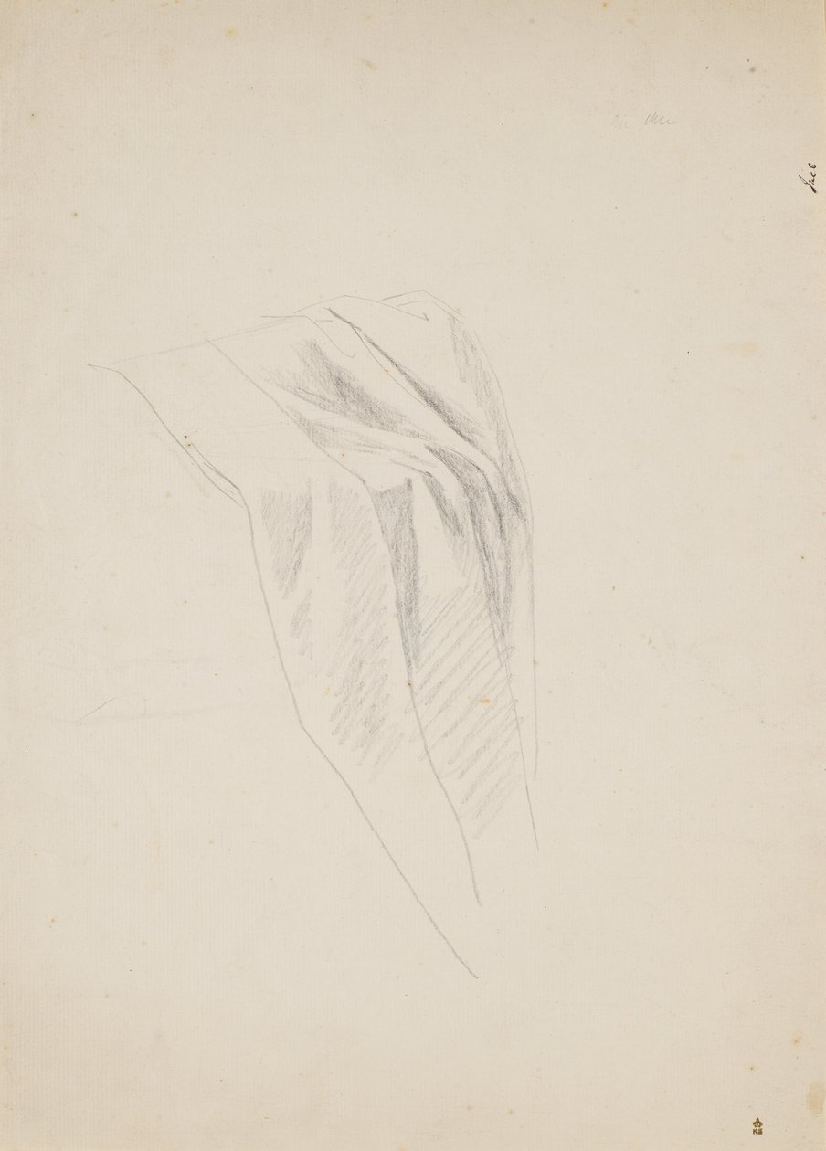 Draperstudie od Jens Juel