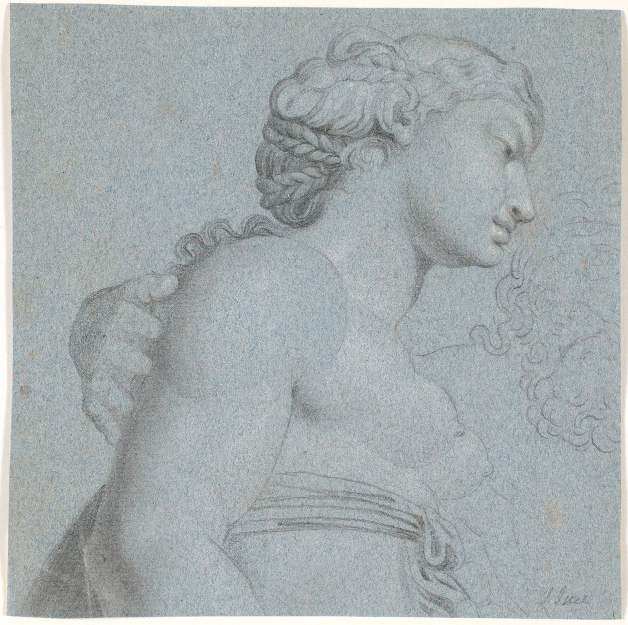Jupiter a Juno, kopie po Annibale Carracci od Jens Juel