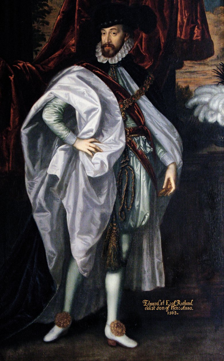 Edward Manners, 3. hrabě z Rutlandu, kolem roku 1675 od Jeremias van der Eyden