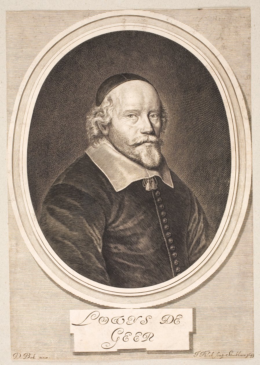 Portrét Louise de Geera od Jeremias Falck