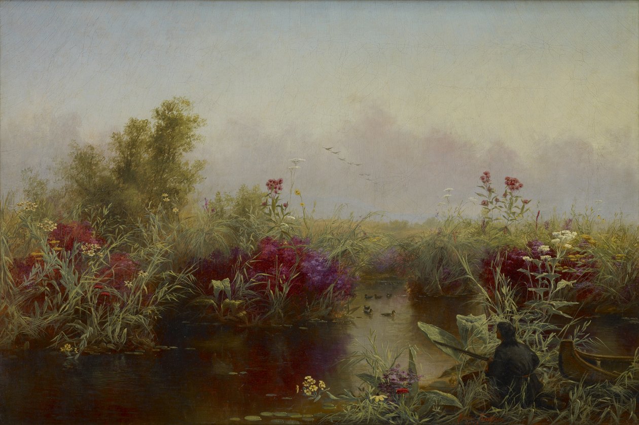 Lov kachen, 1867 od Jerome Thompson