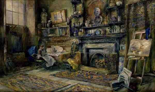 Studio, Queen Street 62, Edinburgh od Jessie Frier