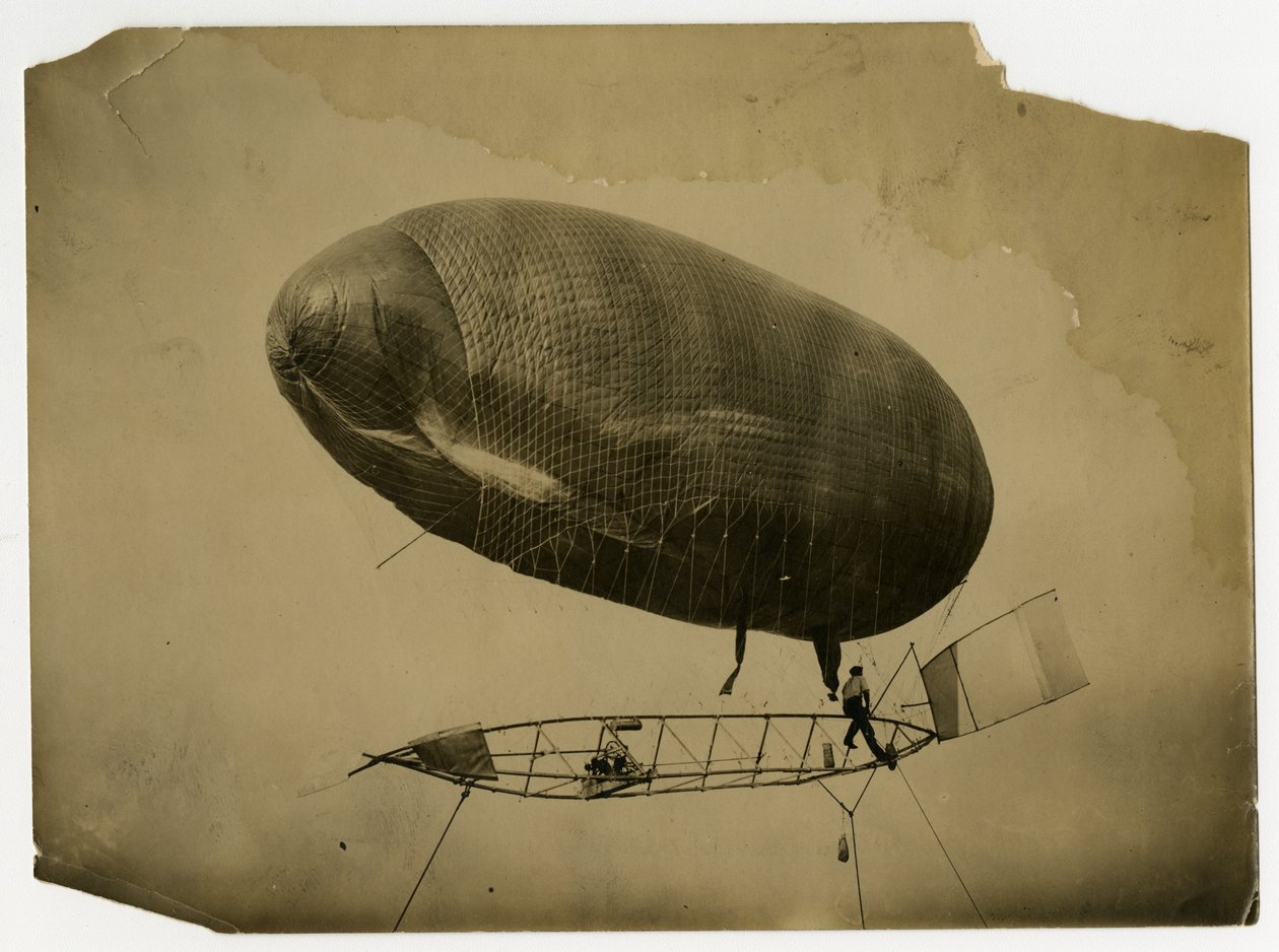 Vzducholoď "California Arrow" od Jessie Tarbox Beals