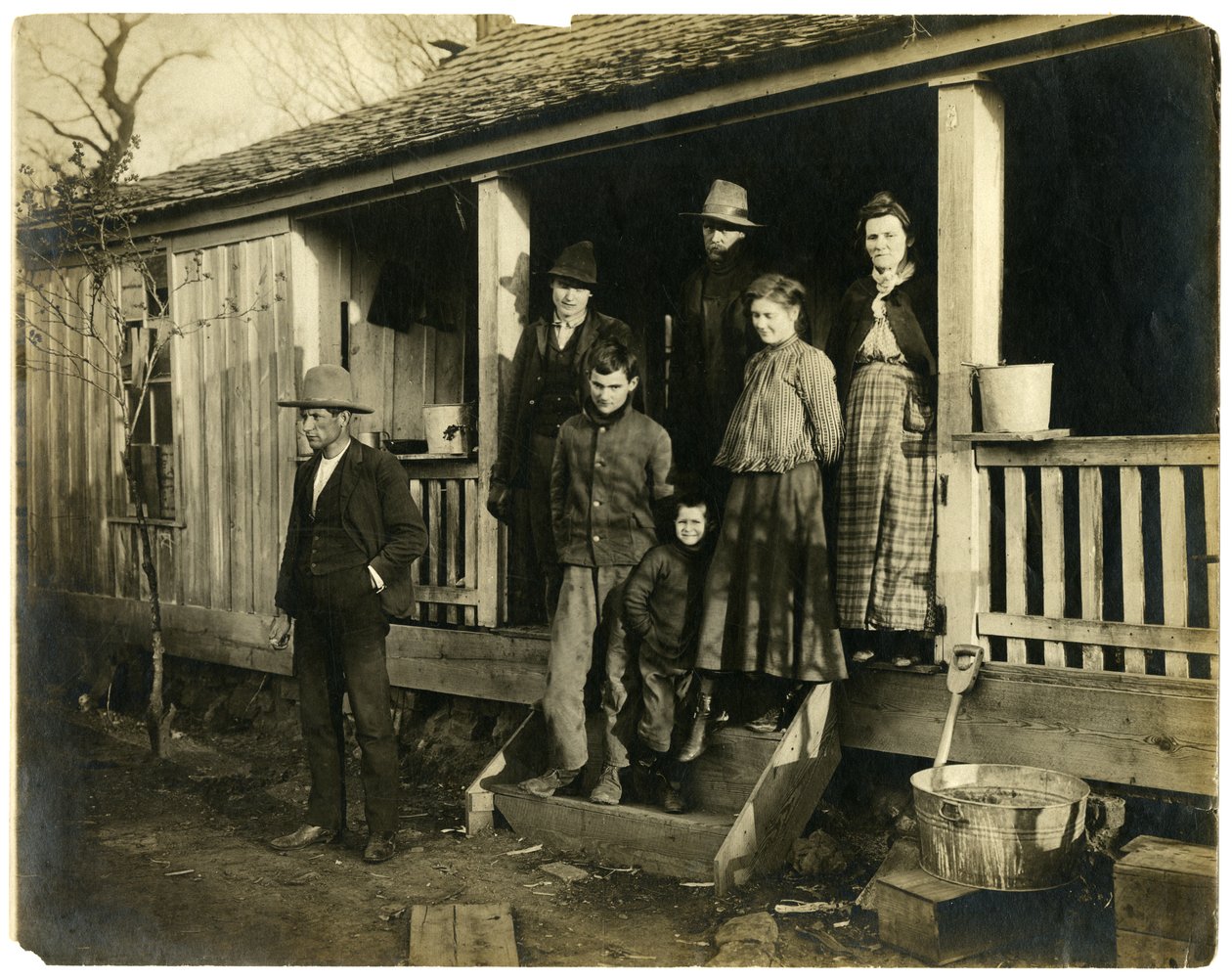 Arkansas dům, rodina od Jessie Tarbox Beals
