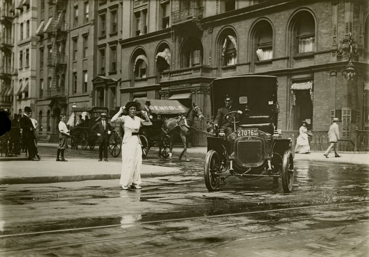 Beals při práci, kolem 1905-40 od Jessie Tarbox Beals