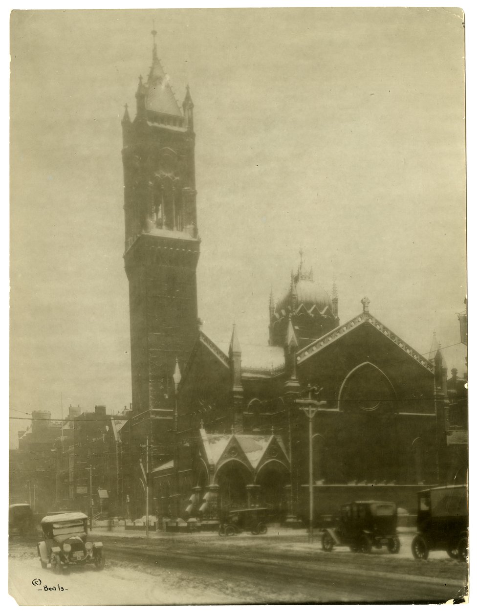 Boston, USA, cca 1902-10 (želatinová stříbrná fotografie) od Jessie Tarbox Beals