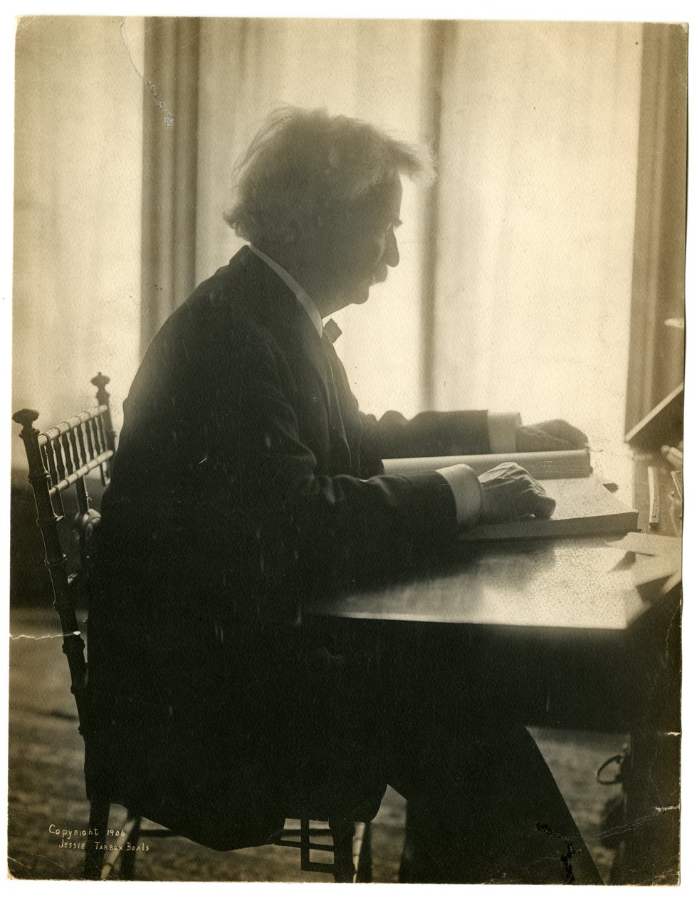 Mark Twain od Jessie Tarbox Beals