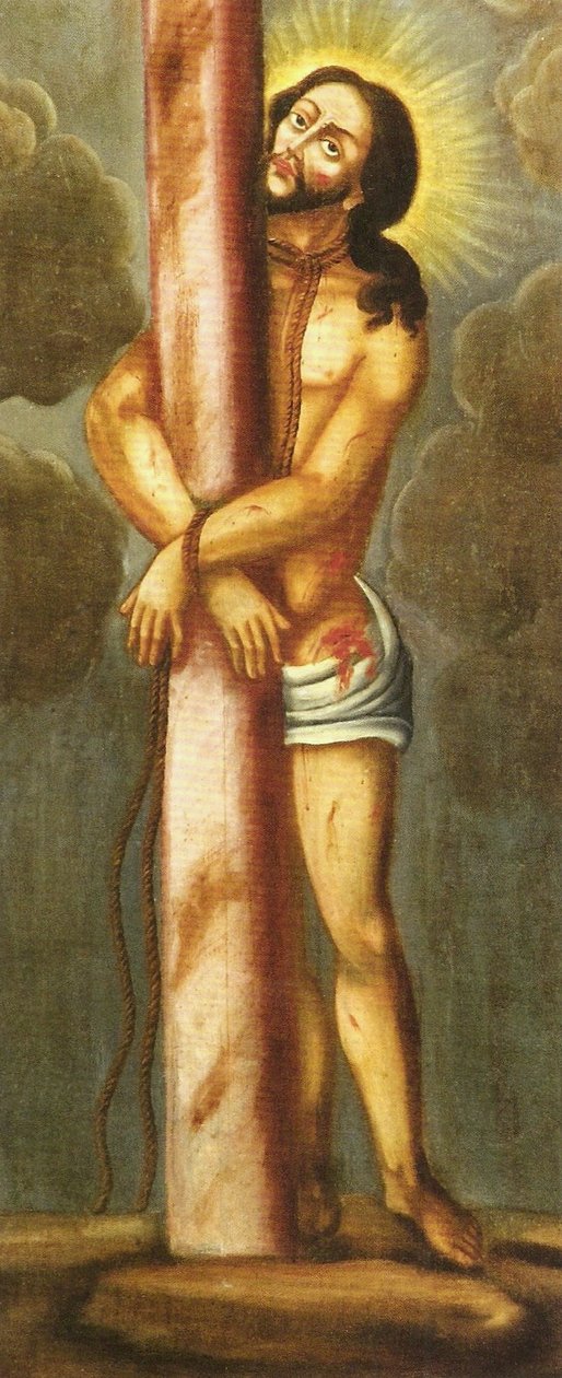 Kristus přivázaný ke sloupu od Jesuino do Monte Carmelo