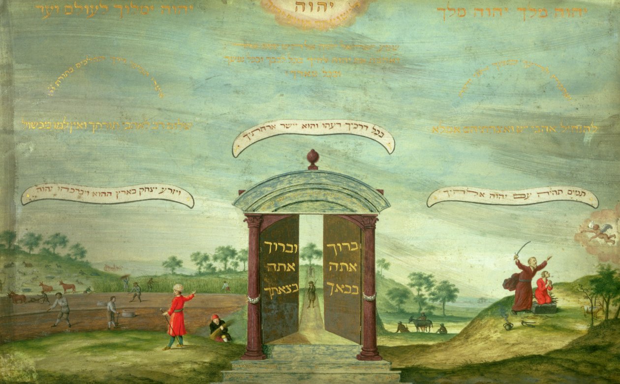 Obětování Izáka od Jewish School