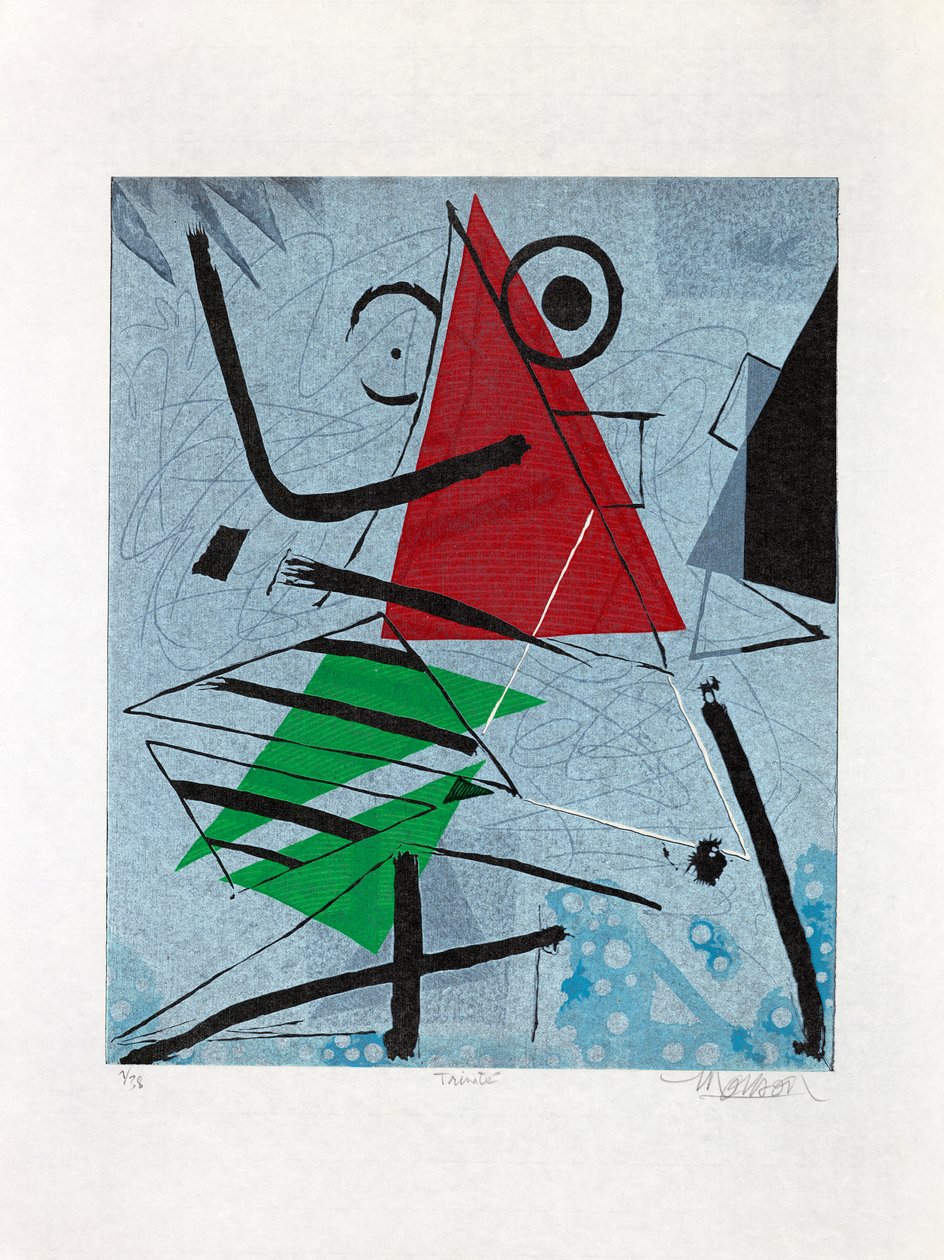 Trinity, 2017 (dřevořez) od Jim Monson