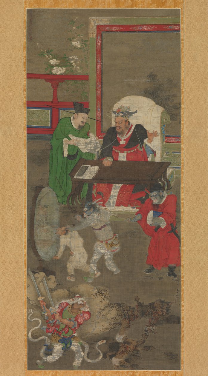 Deset králů pekel, před rokem 1195. od Jin Chushi