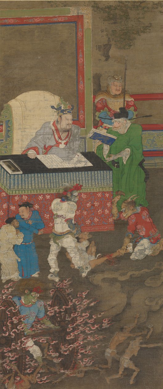 Deset králů pekel, před rokem 1195. od Jin Chushi