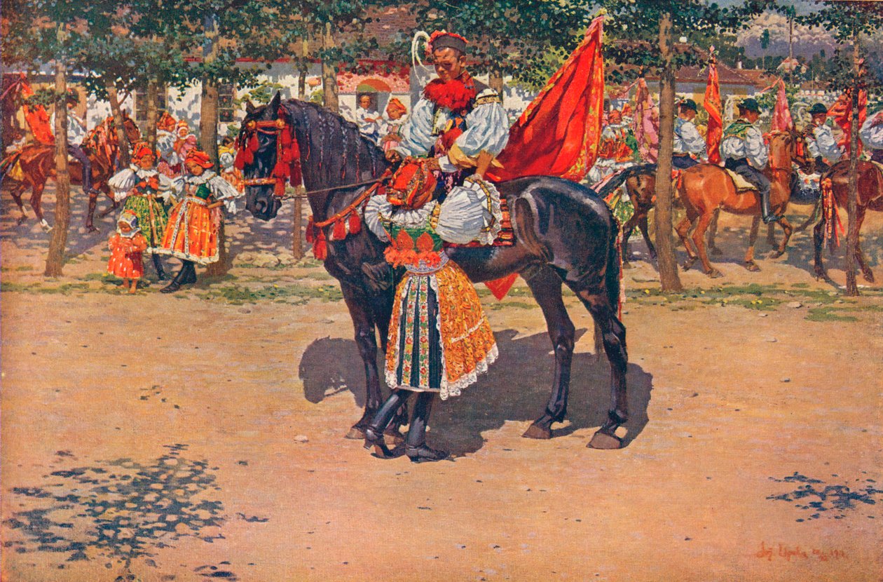 Na festivalu v roce 1911 od Joža Uprka