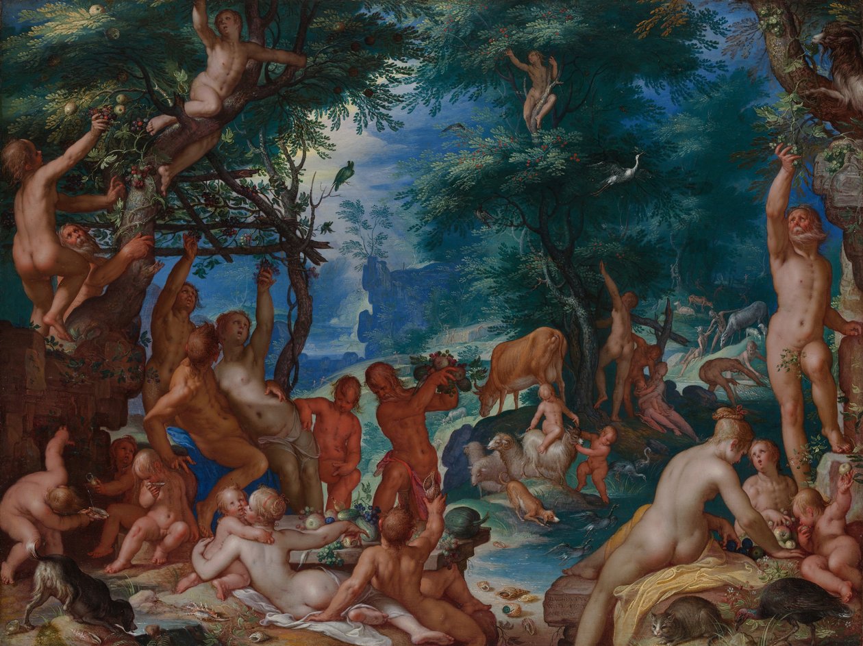 Zlatý věk, 1605. od Joachim Anthonisz Wtewael