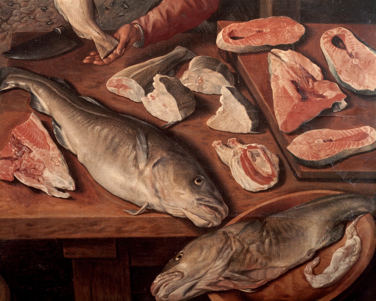 Rybí trh od Joachim Beuckelaer