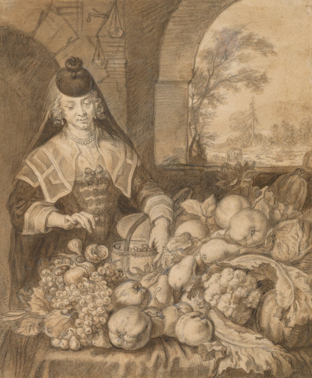 Personifikace září od Joachim von Sandrart