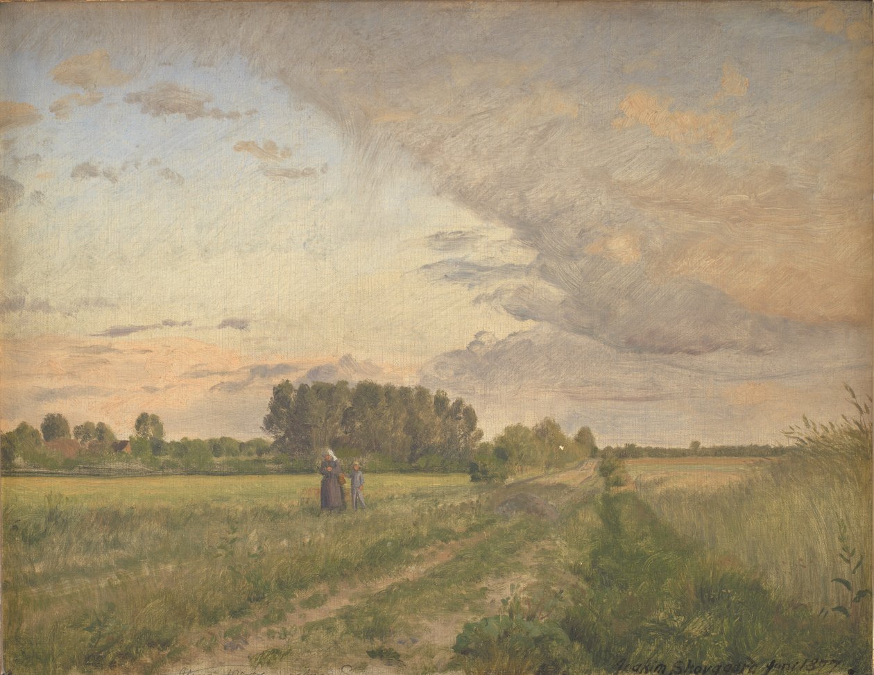 Letní krajina od Joakim Frederik Skovgaard