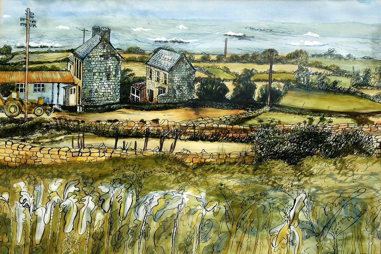 Farma a moře, LEtacq, 2012, od Joan Thewsey