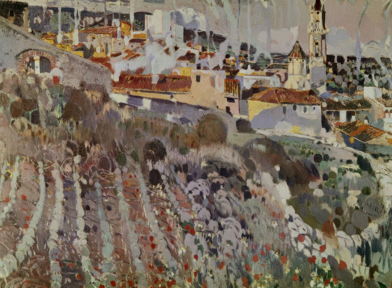 Terrassendorf od Joaquim Mir i Trinxet