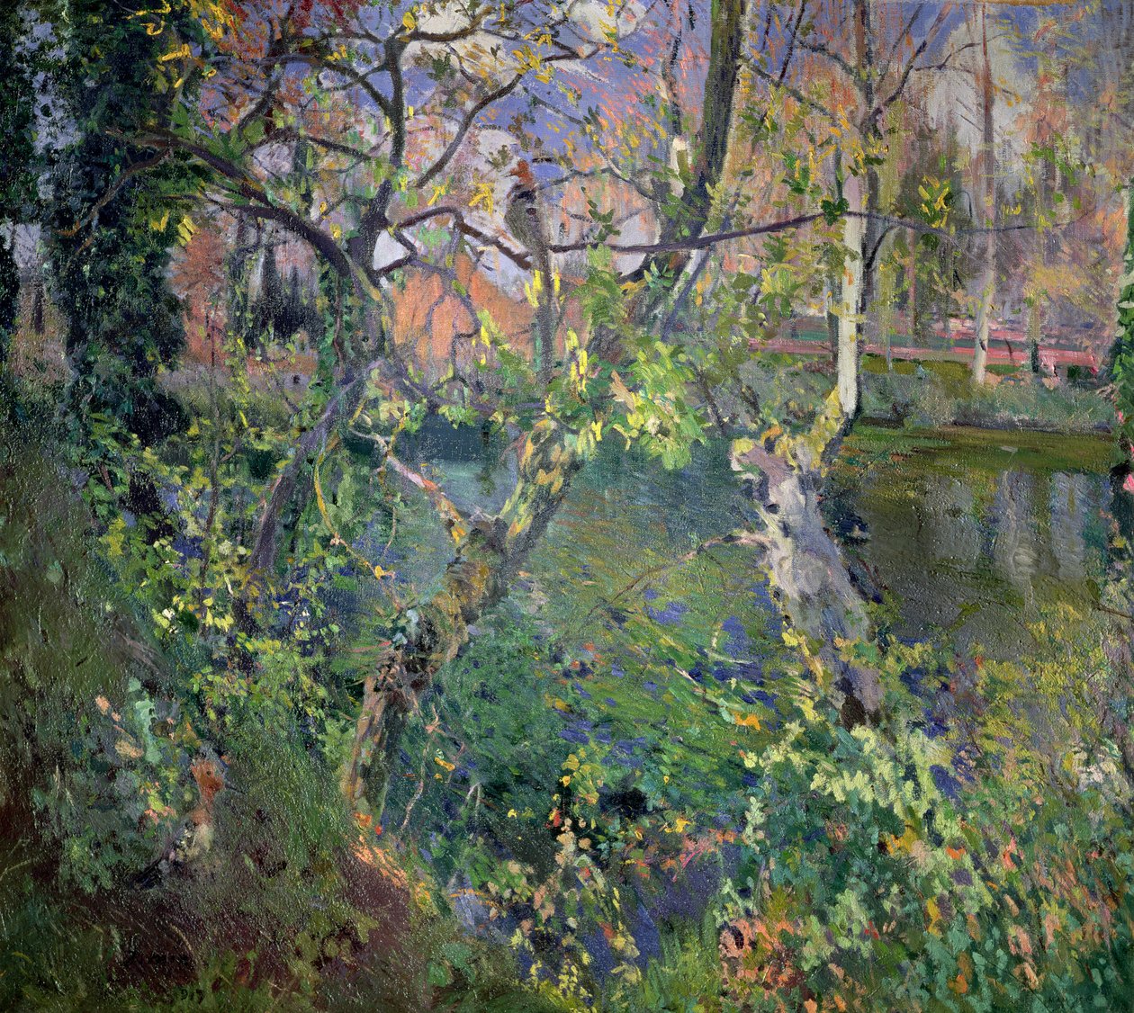 Mohučské deště, 1917 od Joaquin Mir Trinxet