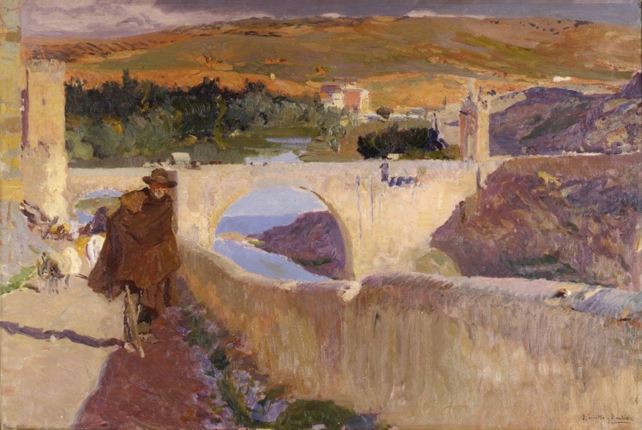 Slepý muž z Toleda od Joaquín Sorolla