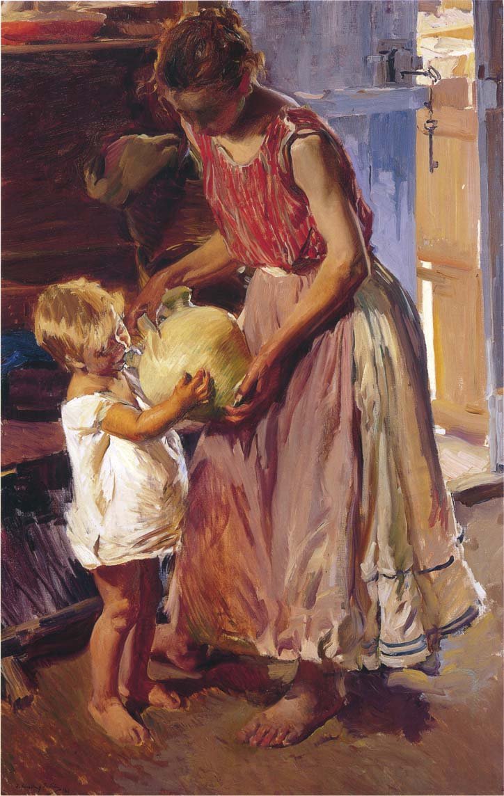 The jugnEspanol: El botijon od Joaquín Sorolla