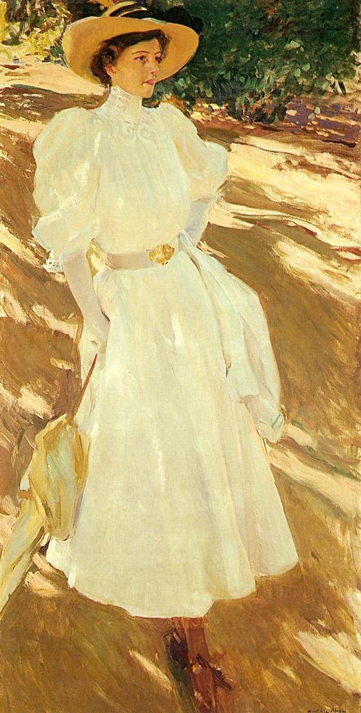 Maria v La Granja od Joaquín Sorolla