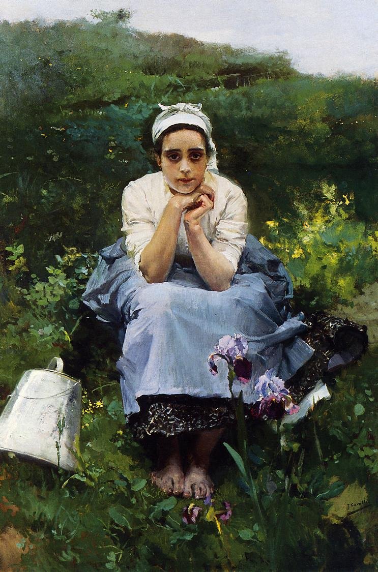 Dojička od Joaquín Sorolla