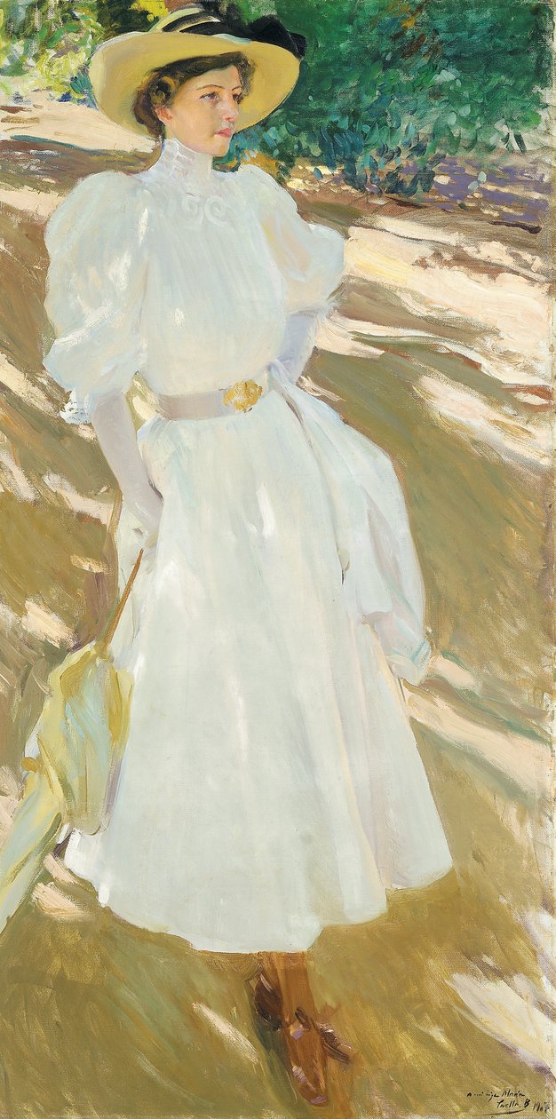 Maria at La Granja, 1907 od Joaquín Sorolla