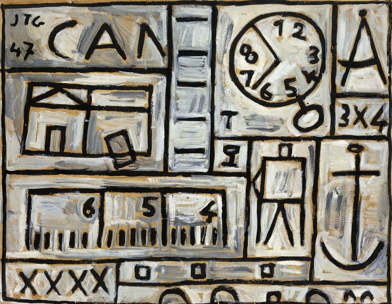 Konstruktivní umění; Arte Constructivo od Joaquin Torres Garcia