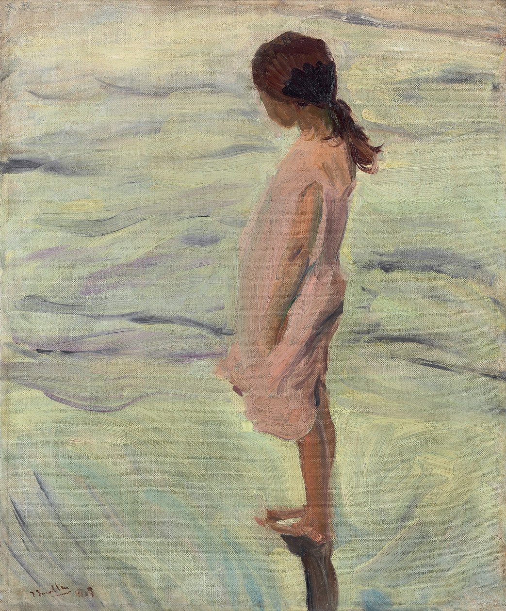 Po západu slunce od Joaquín Sorolla