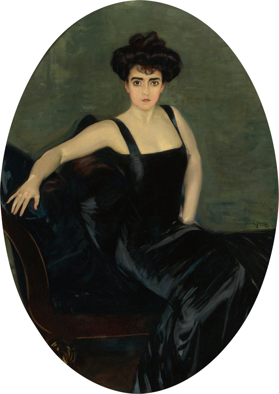 Portrét paní Esperanzy Conill de Zanetti od Joaquín Sorolla