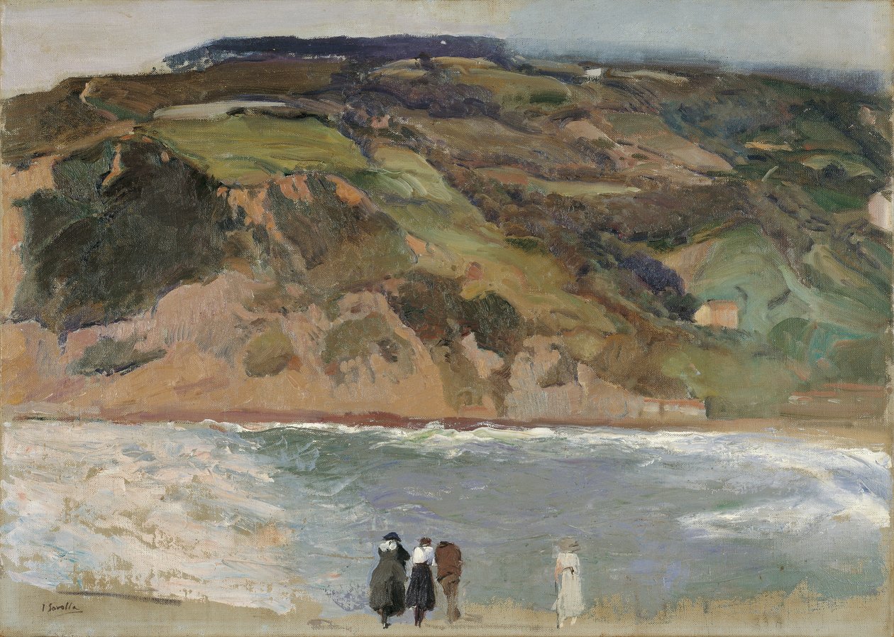 Vlnolam ze San Sebastiánu od Joaquín Sorolla
