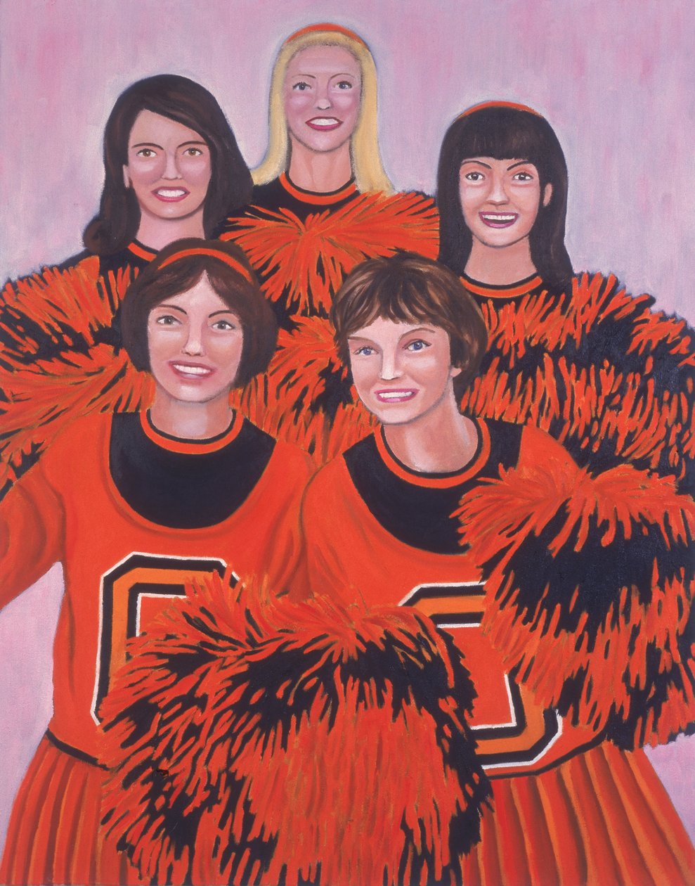 Oregon State Cheerleaders, 2002 od Joe Heaps Nelson
