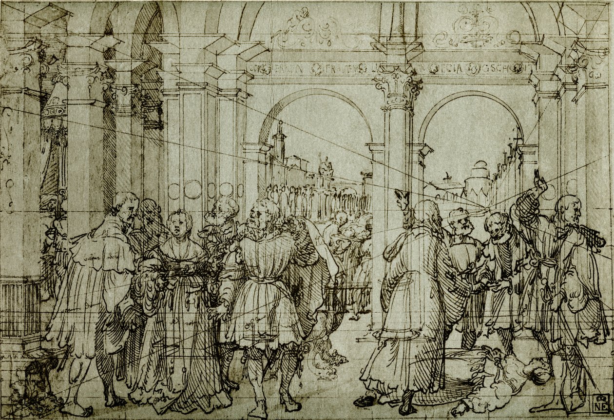 Historie Lukrécie od Joerg the Elder Breu