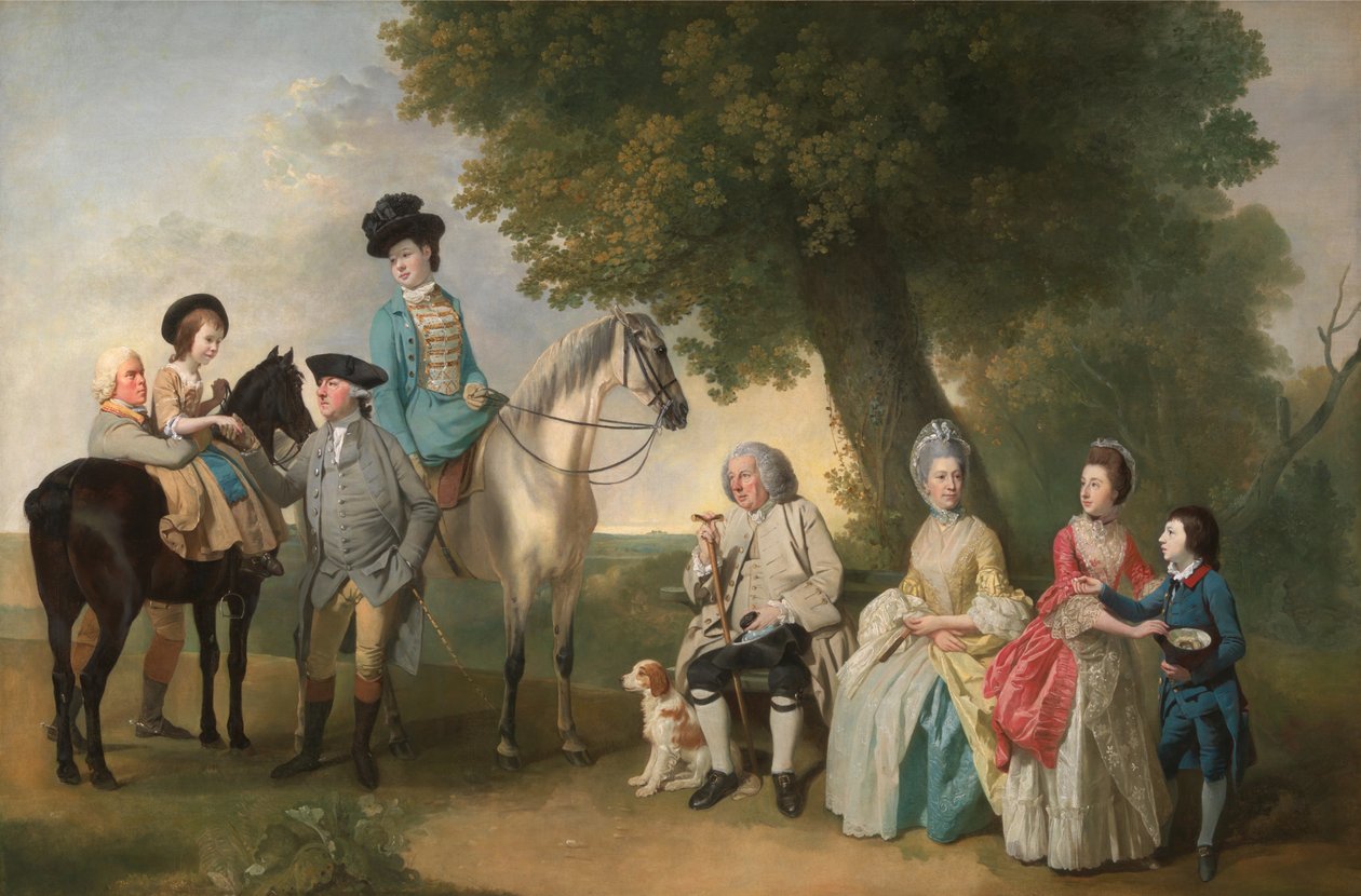 Drummondova rodina od Johan Joseph Zoffany