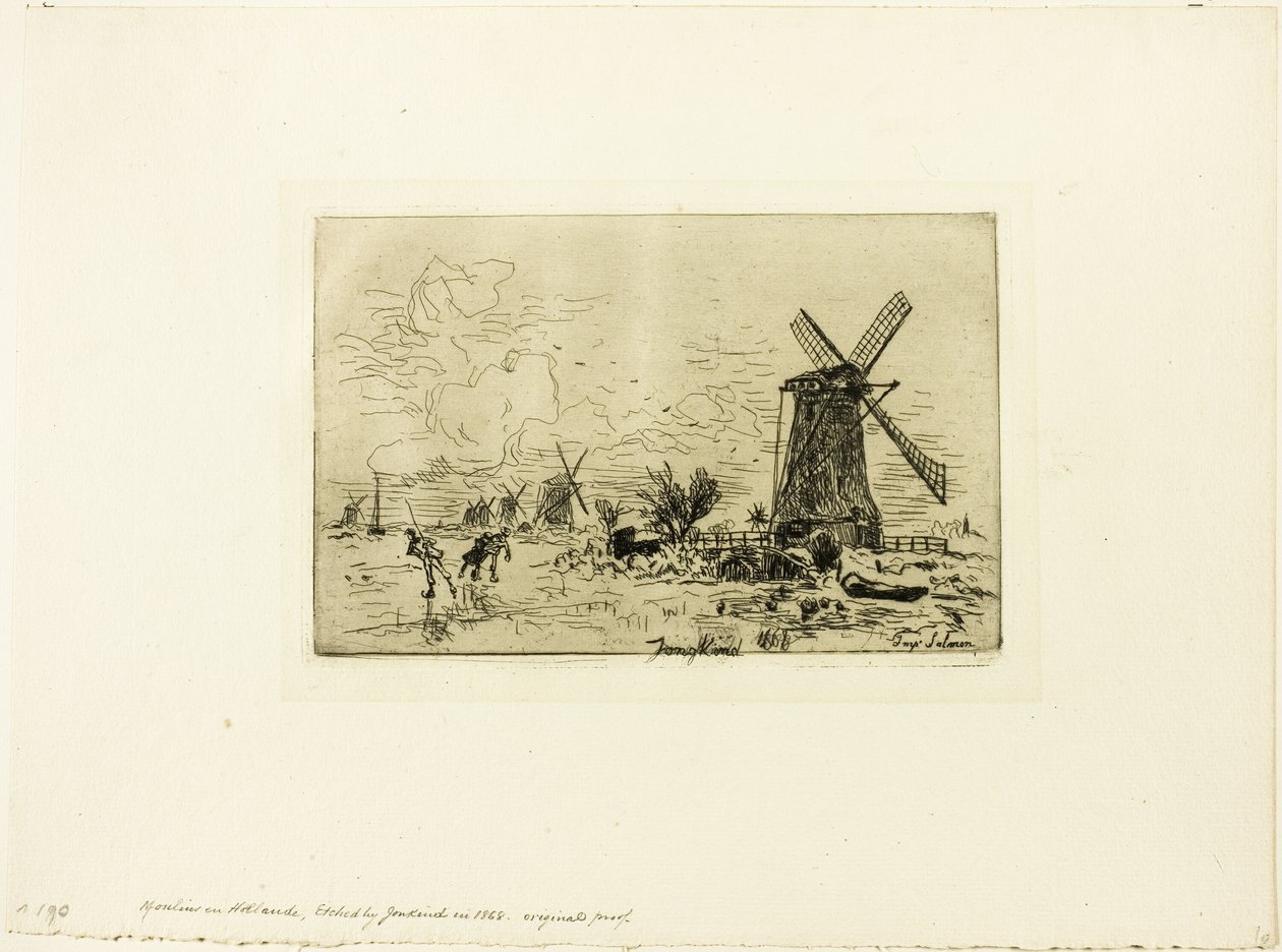 Batavia od Johan Barthold Jongkind
